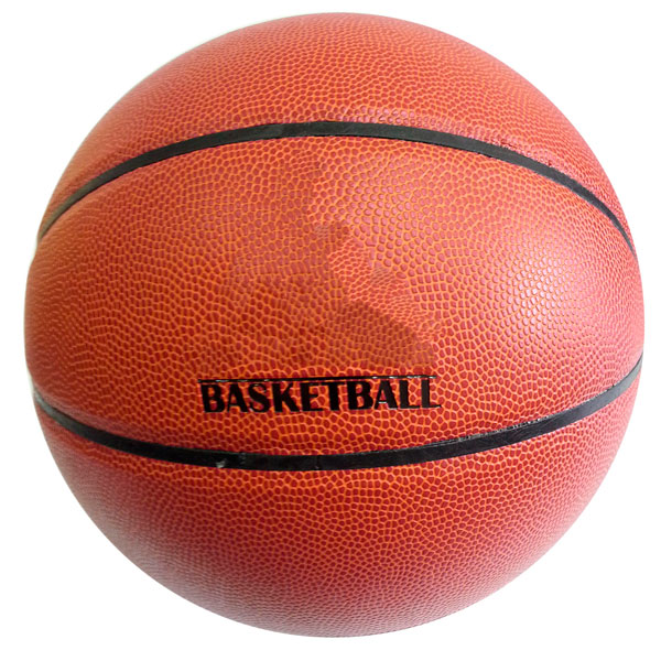 Баскетбольный мяч, износостойкий ПВХ, размер 5 ДР207