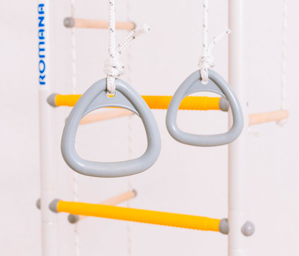 Шведская стенка враспор Romana R1, белый прованс-желтый RA-25