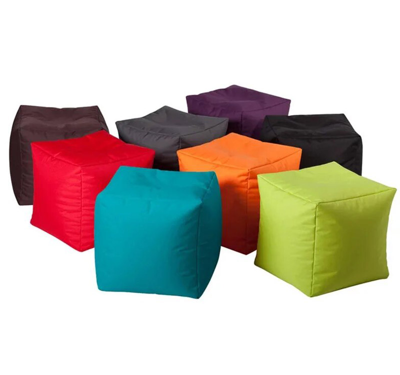 Мягкое кресло для детей Кубик 40*40 см, зеленый ЛА53
