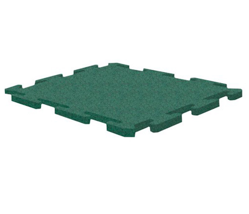 Резиновое покрытие для игровой площадки Standart Puzzle 1000*1000 мм RB3