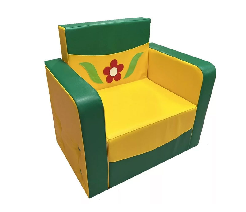 Детское игровое кресло с аппликацией ЛА539