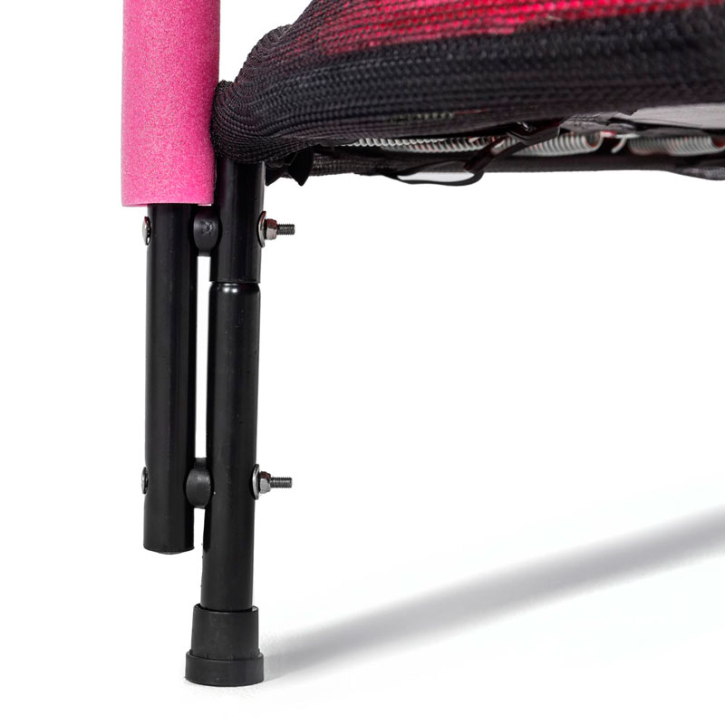 Батут для детей с защитной сетью JUMP KIDS 48" D=120 см розовый DR-300