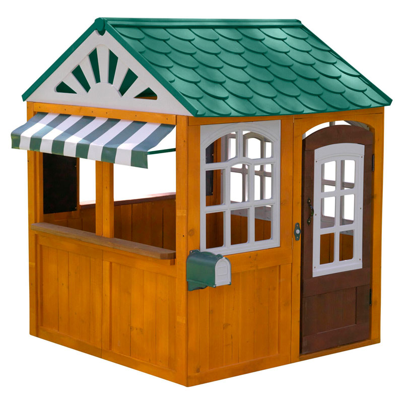Детский деревянный домик для дачи PR-87