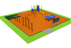 Детские спортивные площадки для детских садов, дворов, парков, отелей