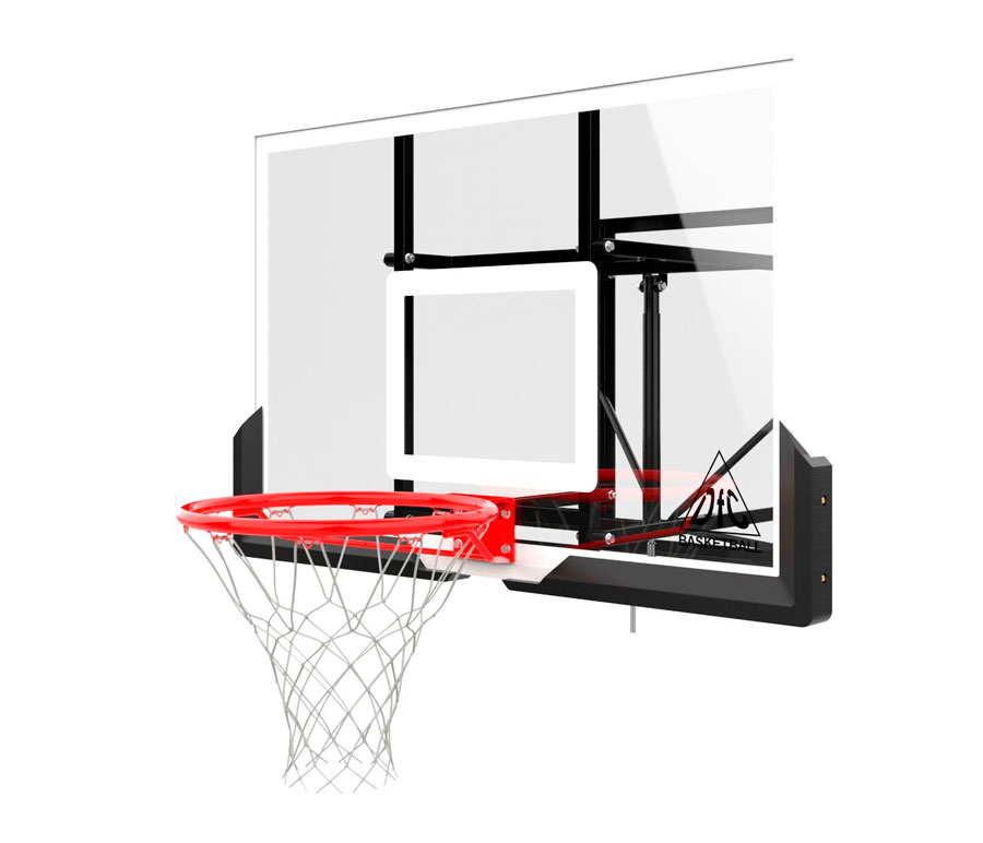Баскетбольный щит, поликарбонат, 136х80 см ДР235