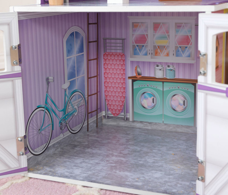Дом для классических кукол до 32 см "Загородная усадьба" с мебелью PR-115