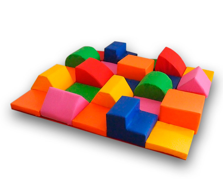 Мягкий спортивный модуль Разноуровневый ковер НЛ70