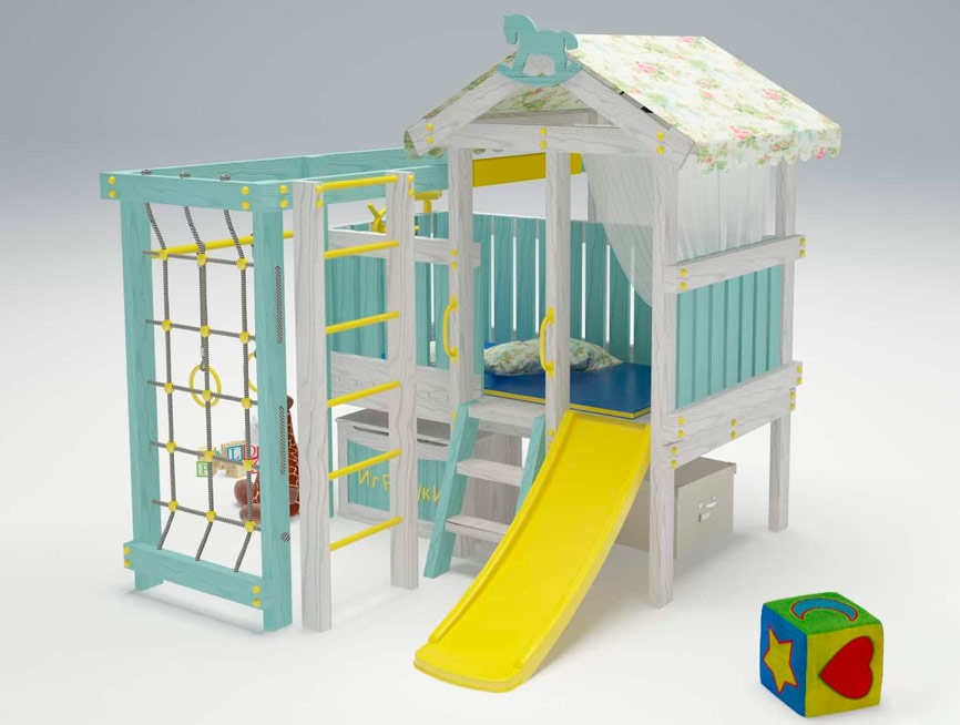 Игровой комплекс Игровой комплекс Савушка Baby 1 голубой СВ-57