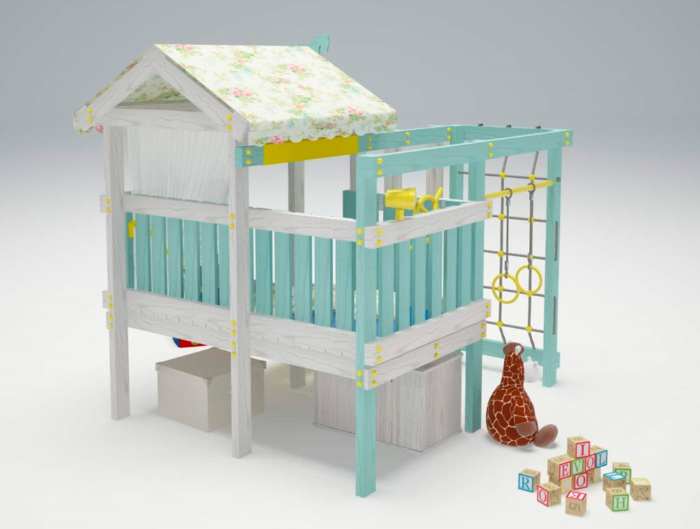 Игровой комплекс Игровой комплекс Савушка Baby 1 голубой СВ-57