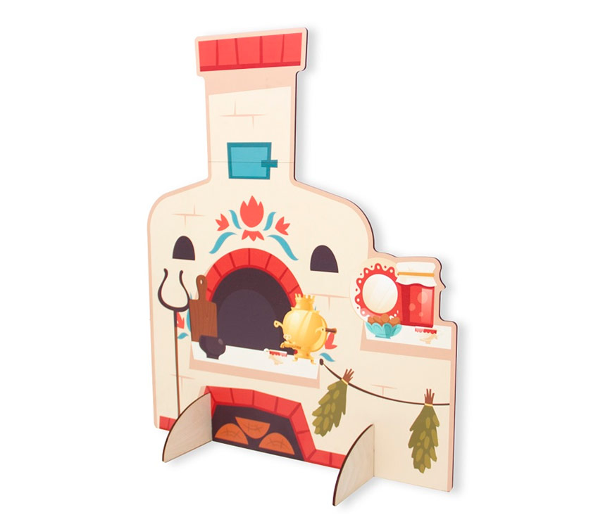 Театральная декорация «Печь» НЛ128