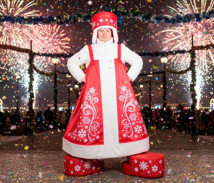 Аттракцион командный «Дед Мороз» НЛ131