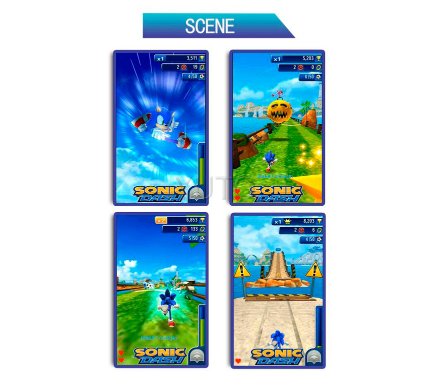 Аркадный аппарат "Sonic Dash" IG91