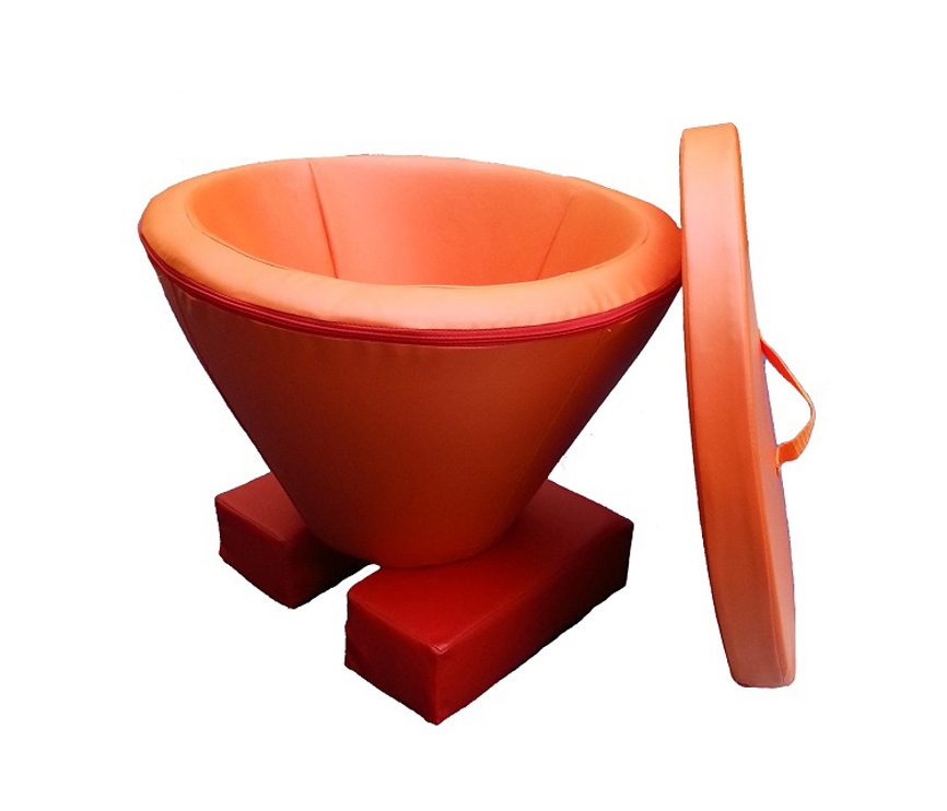 Мягкий модуль Казан c подставкой на ножках НЛ103