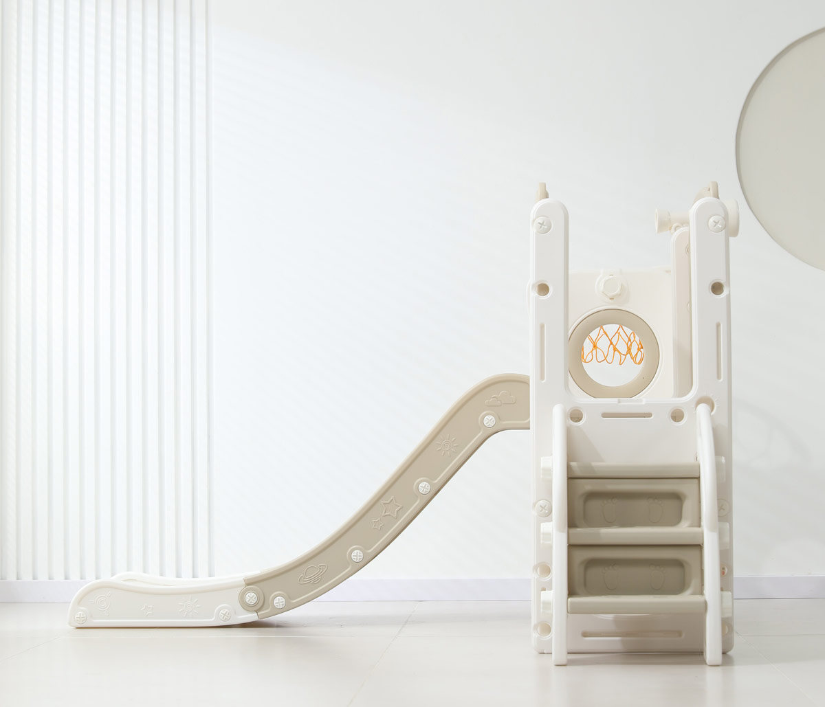 Игровой комплекс с горкой UNIX Kids "Звезда" UN-01