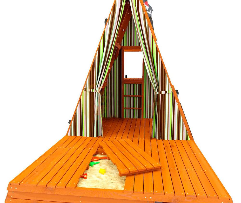 Спортивный домик для подростков Савушка База-4 СВ-62