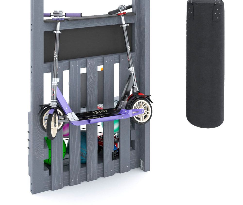 Спортивно-игровой комплекс для подростков Савушка КУБ-2 (цвет серый) СВ-67