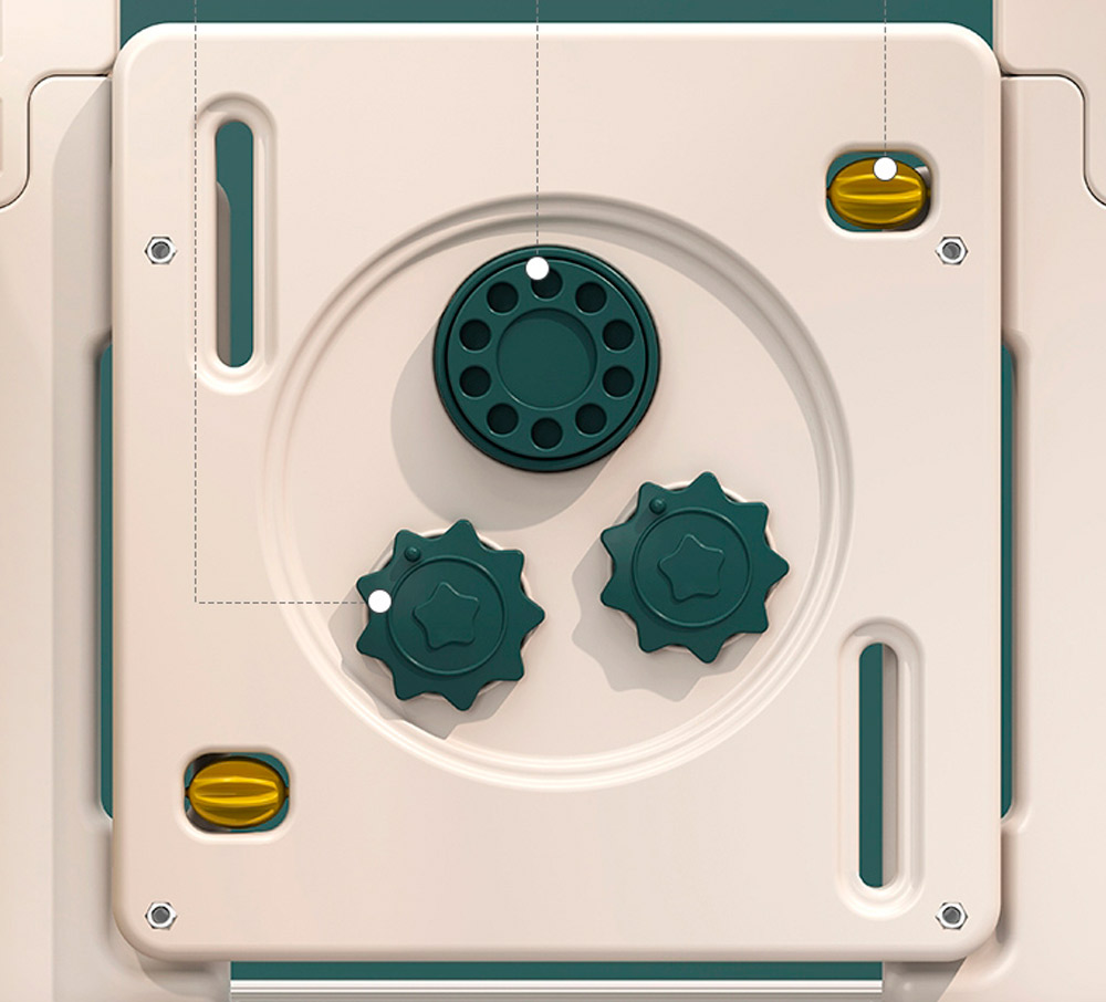 Игровой комплекс "Домик с горкой" UNIX Kids UN-34 