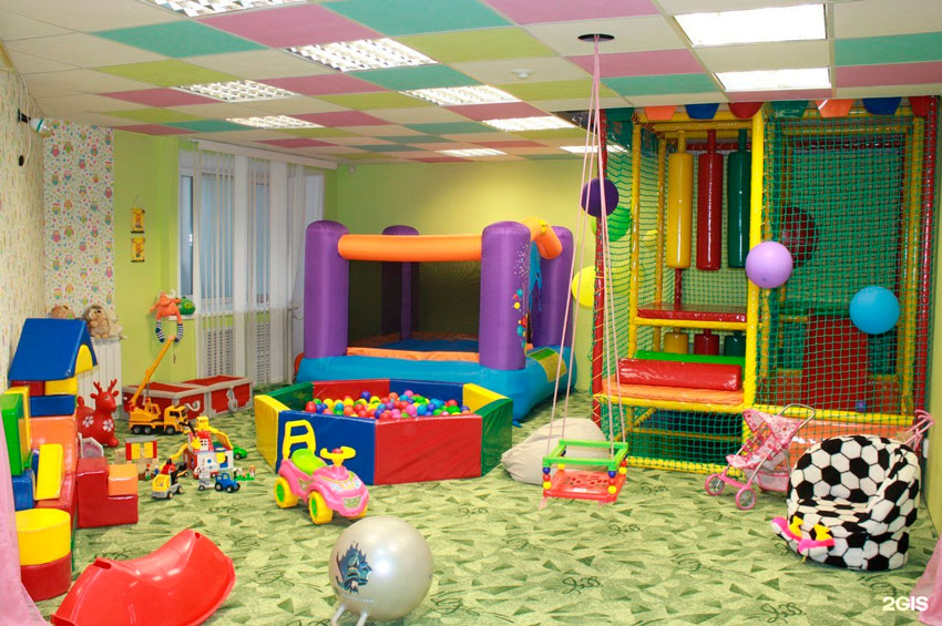 Игровая комната в детском клубе