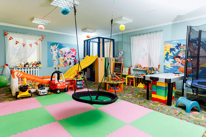 Игровая комната в детском клубе