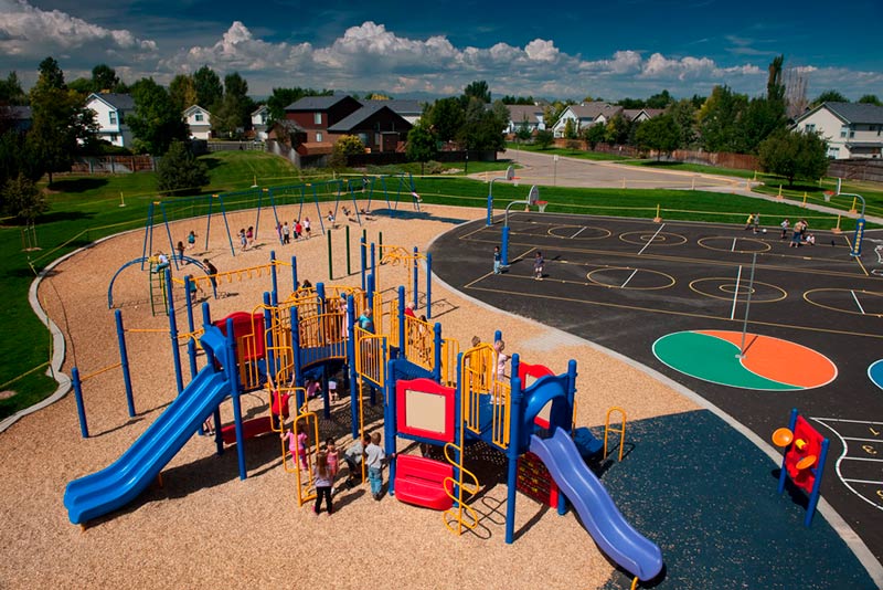 Благоустройство территории детских площадок