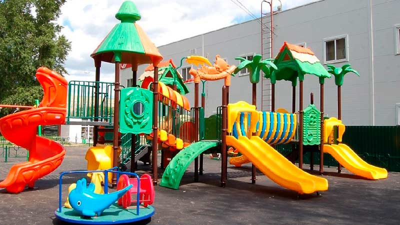 Виды детских площадок
