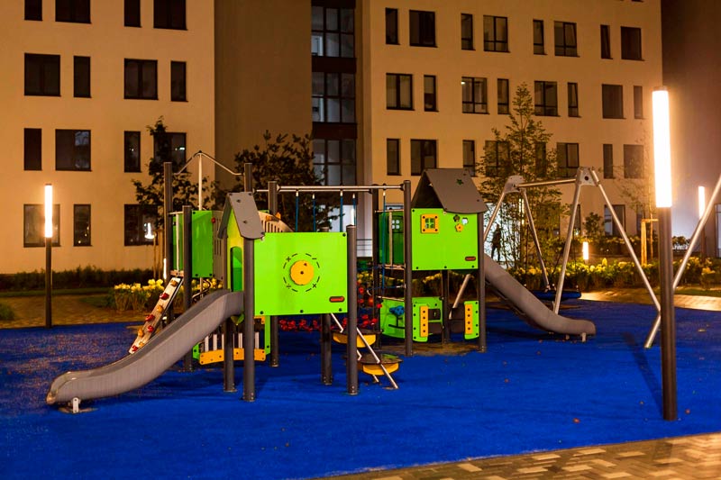 Благоустройство территории детских площадок