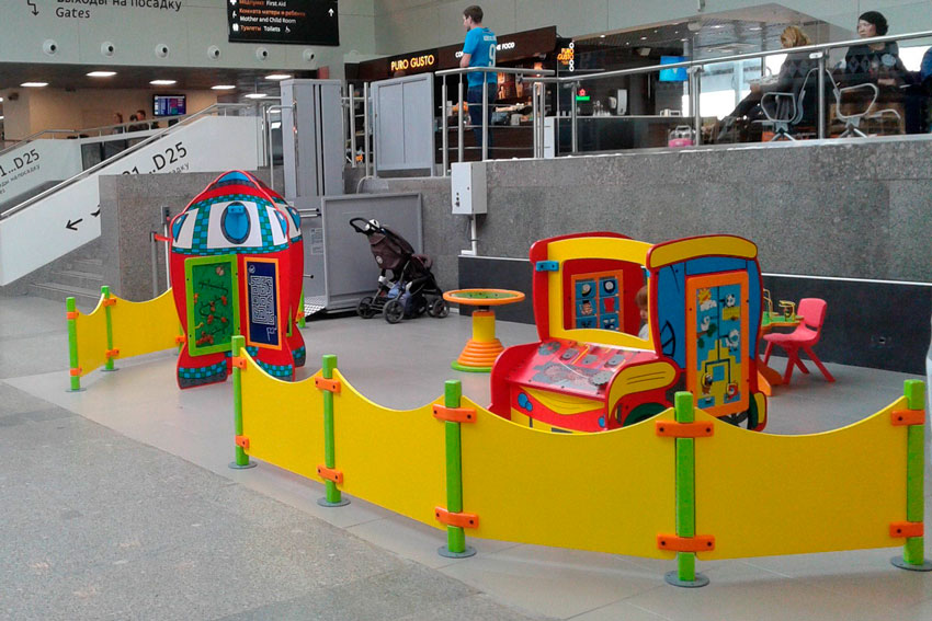 Игровая площадка в аэропорту