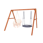 деревянные качели