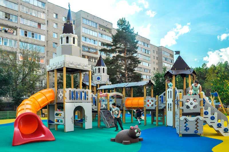 Благоустройство территории детских площадок