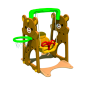 Качели пластик