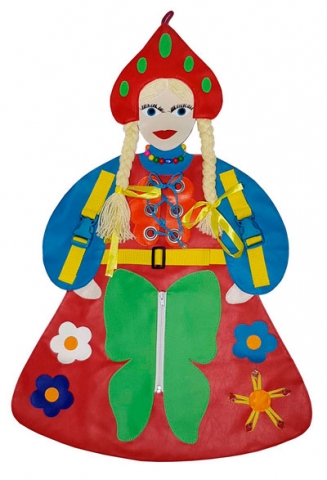 Дидактическая кукла-панно Аленушка 50х75 см ДУ166