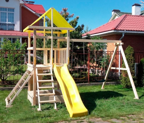 Деревянная детская площадка Элемент-4 СН35