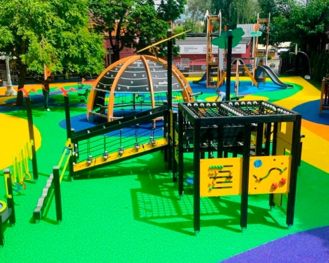 Благоустройство территории детских площадок