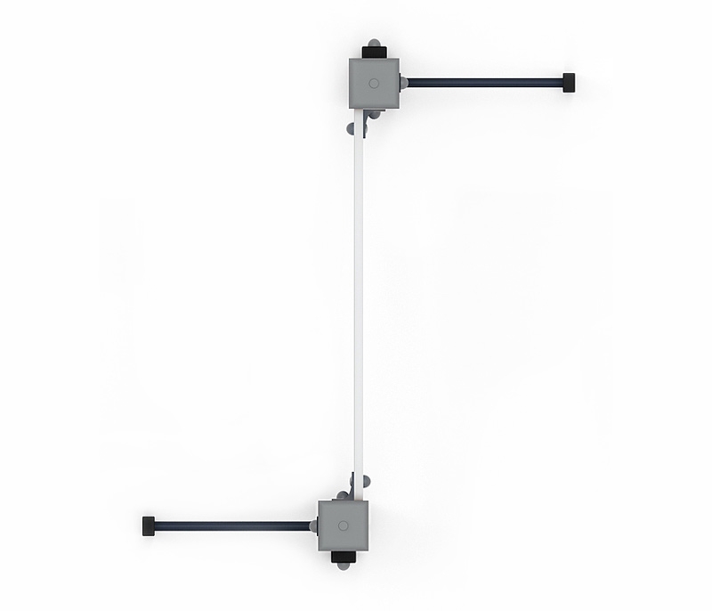 Стенка для лазанья тип 2, синий принт СК-109