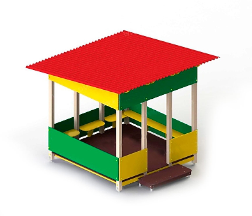 Детский домик-беседка "Сказка" ДВ434