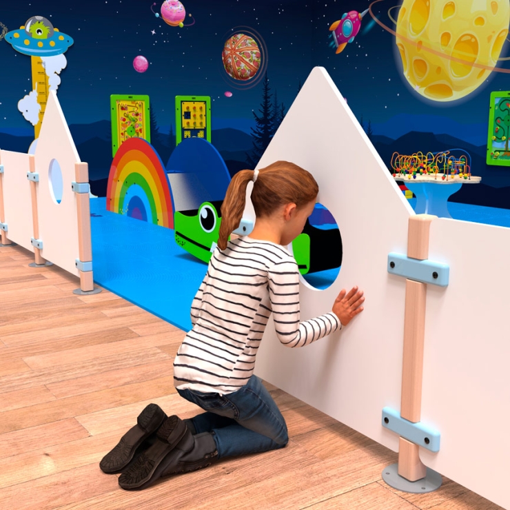 Ограждение низкое для игровой комнаты "Roof" IKC92