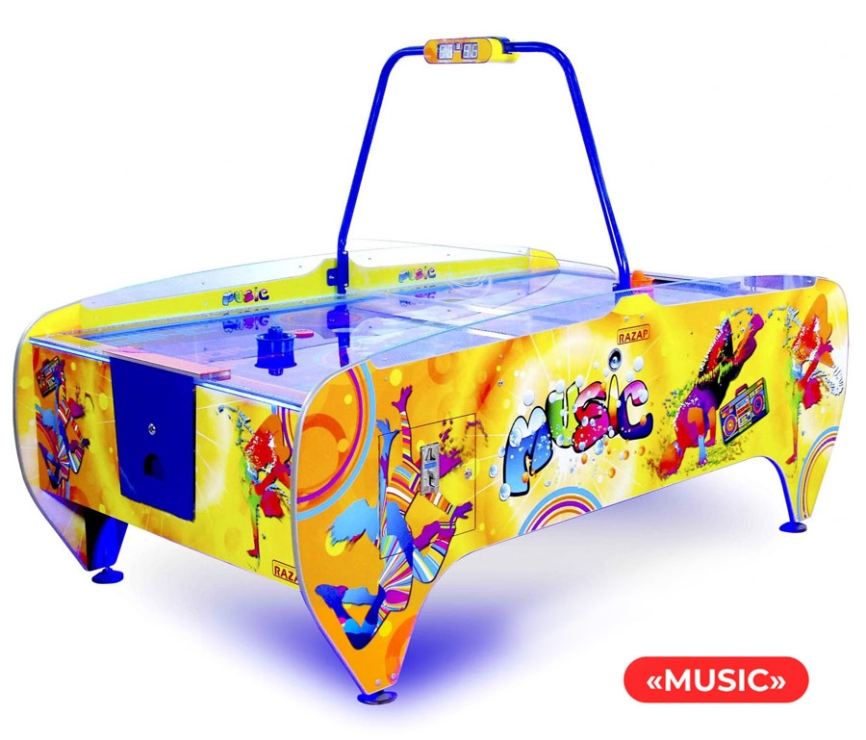 Коммерческий аэрохоккей "Music" Premium IG52