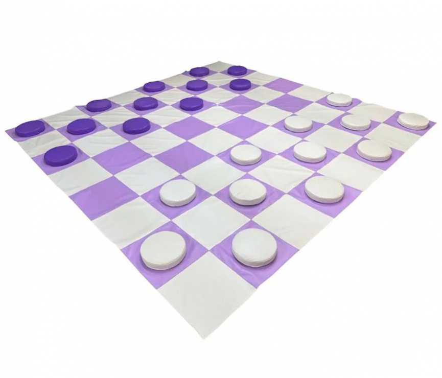 Набор мягких модулей для игровой комнаты "Шашки" ЛА666