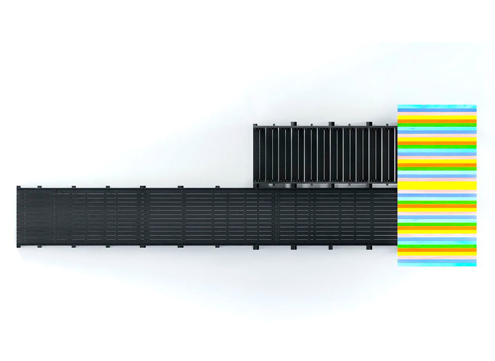 Зимняя горка деревянная Савушка Зима 8/1, скат h = 2,3 м (черный) СВ-44