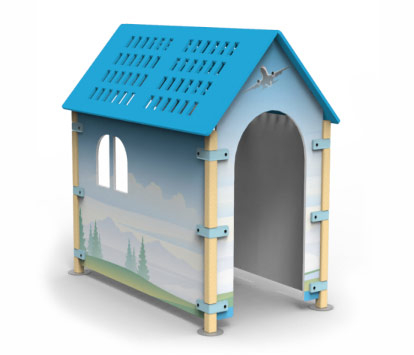 Игровой домик для детских комнат IKC73