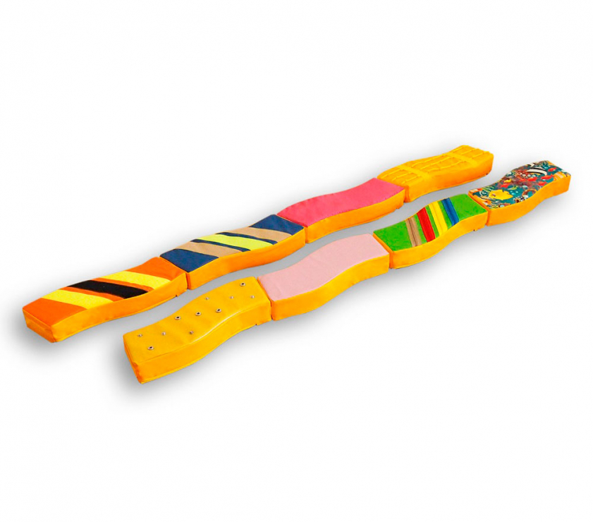 Тактильная дорожка для сенсорной комнаты «Зиг-Заг» НЛ100