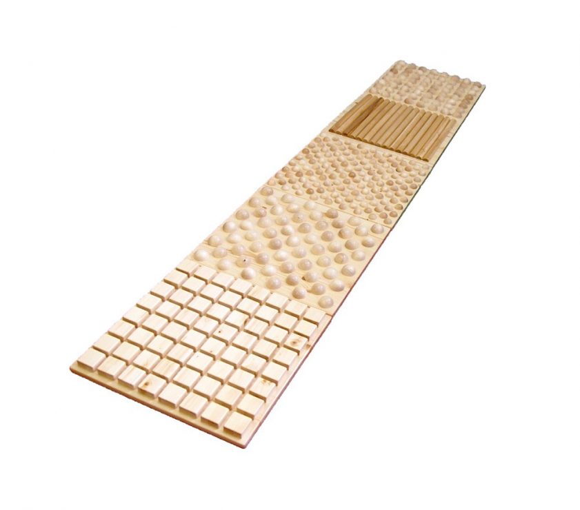 Деревянная тактильная дорожка НЛ98