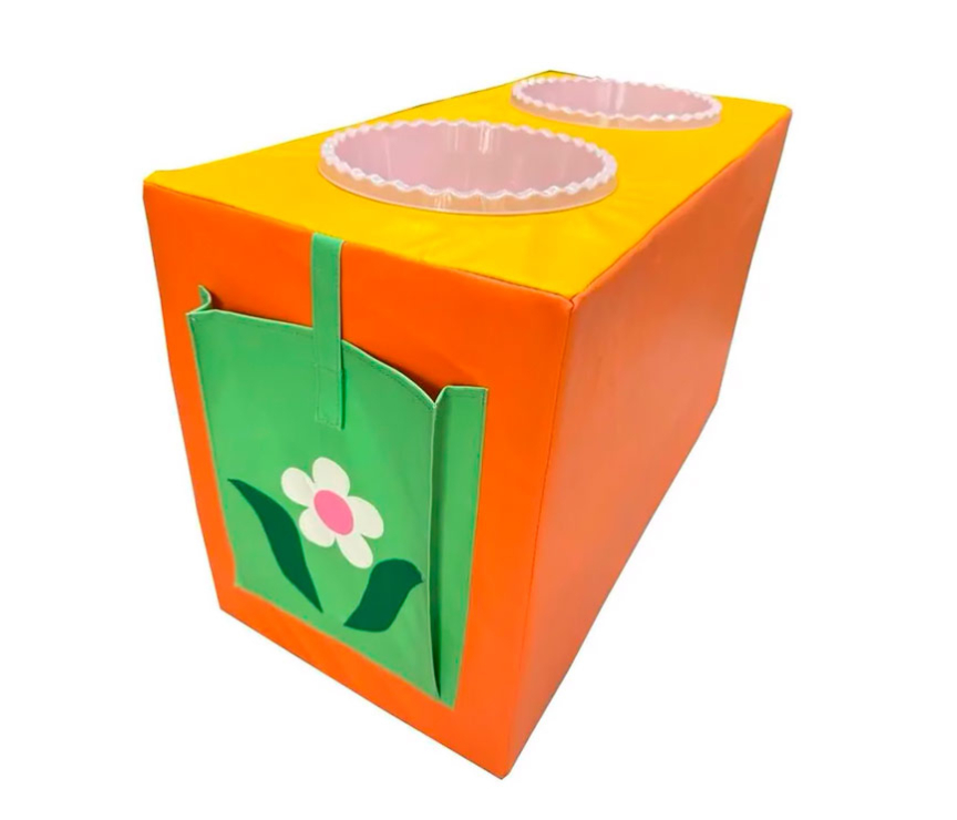 Набор мягких модулей для игровой комнаты "Цветочный" ЛА694