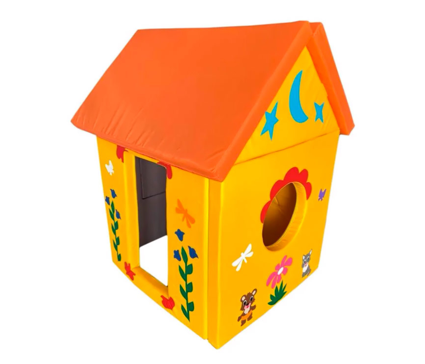 Набор мягких модулей для игровой комнаты "Цветочный" ЛА694