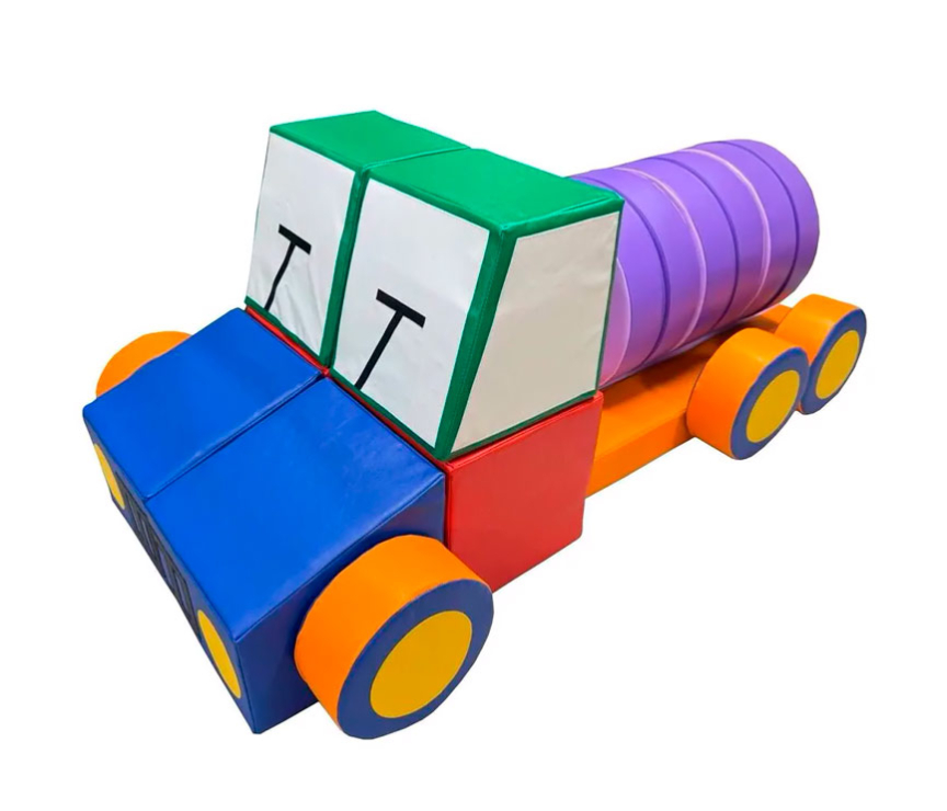 Мягкий модуль-конструктор «Гараж" 29 элементов ЛА698