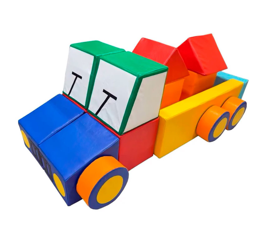 Мягкий модуль-конструктор «Гараж" 29 элементов ЛА698