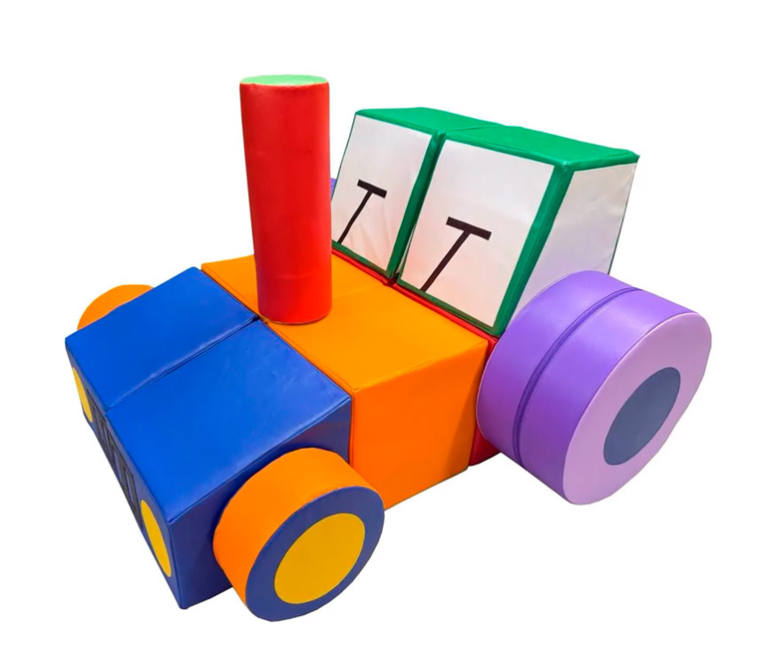 Мягкий модуль-конструктор «Гараж" 29 элементов ЛА698