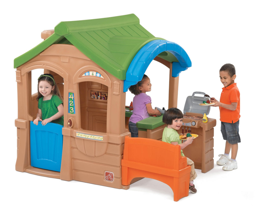 Детский игровой домик с грилем STP131