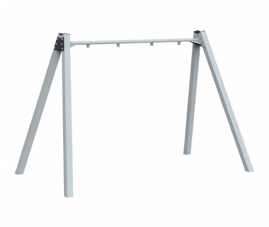 Качели на металлических стойках «2 подвеса», подвесы на выбор АФ-612