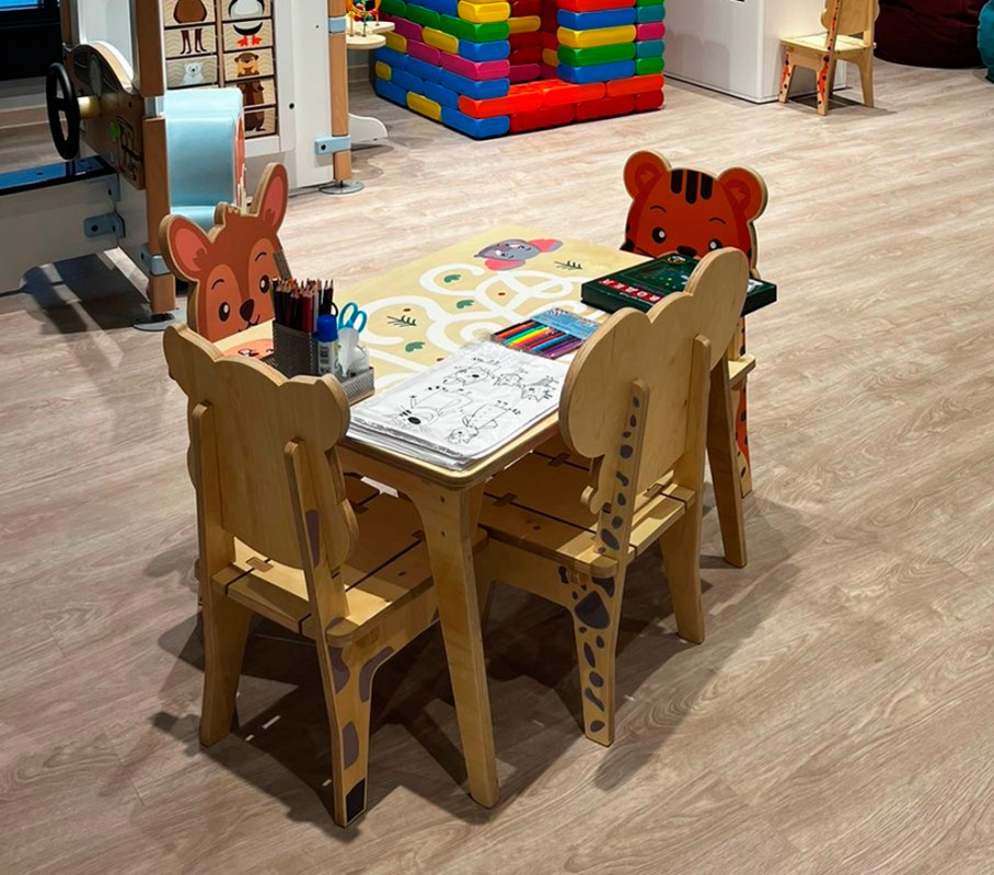 Детский стульчик Pet Chair "Хомячок", фанера IKC122
